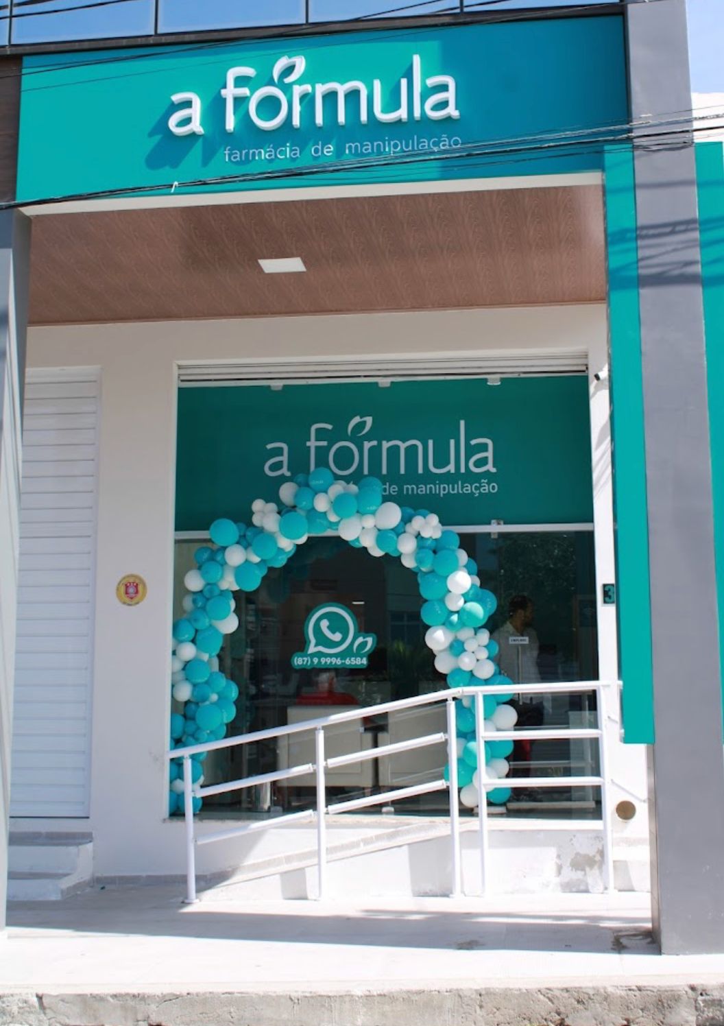 Fachada da A F&oacute;rmula Arcoverde